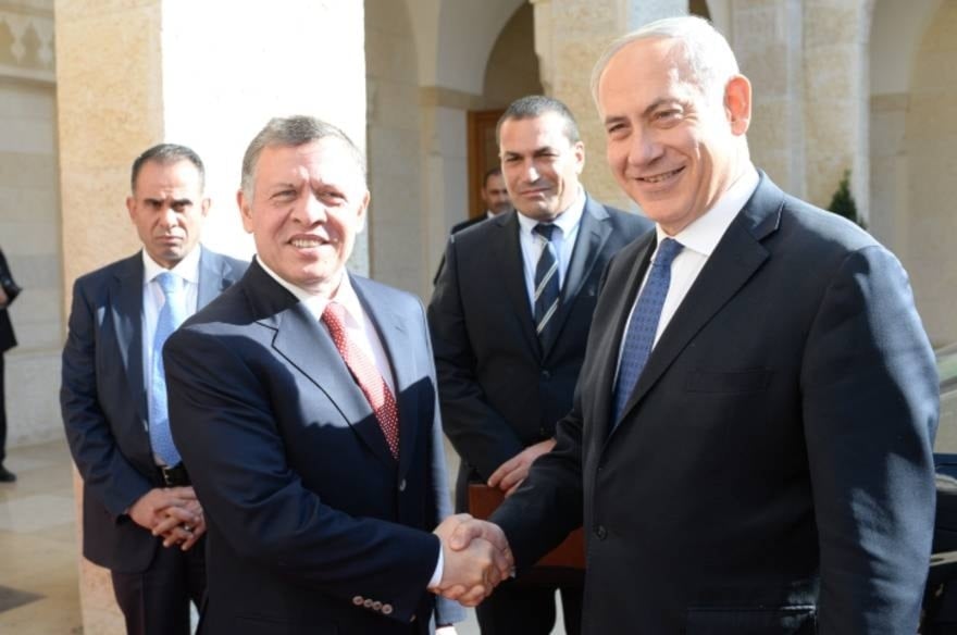 Serios compromisos entre el rey Abdullah II de Jordania y el primer ministro sionista, Benjamín Bentanyahu.  