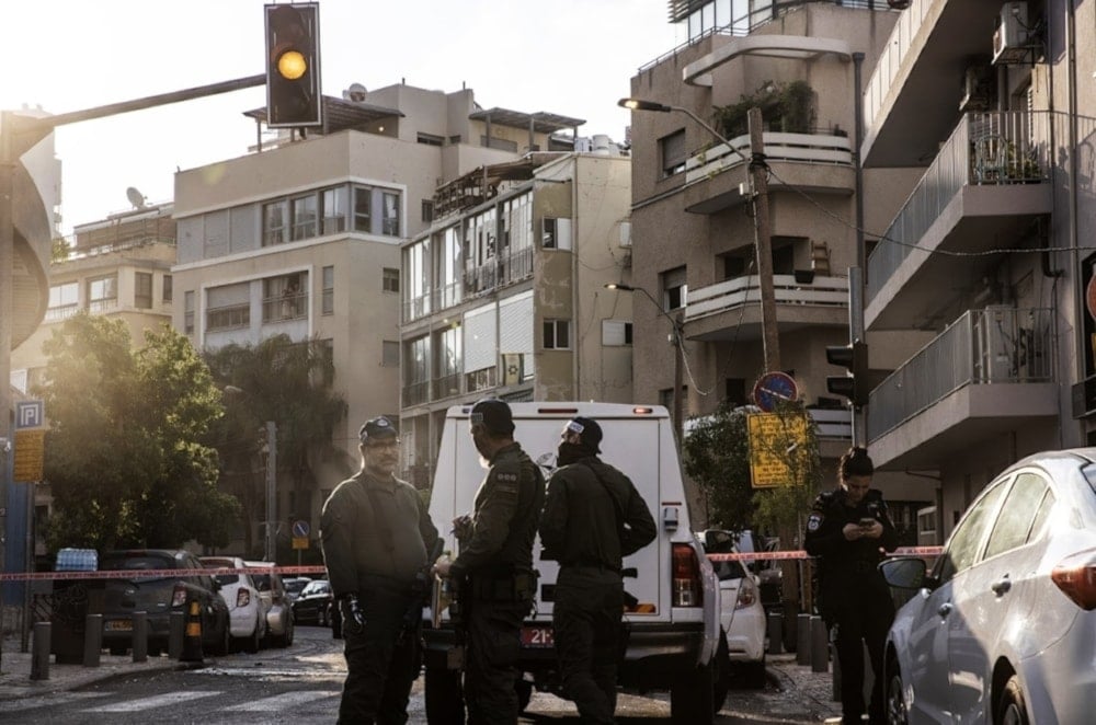 Fuerzas de ocupación cerraron el lugar de la explosión en 