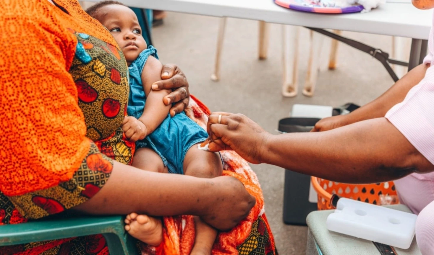 Vacuna contra la malaria. Foto: OMS África.