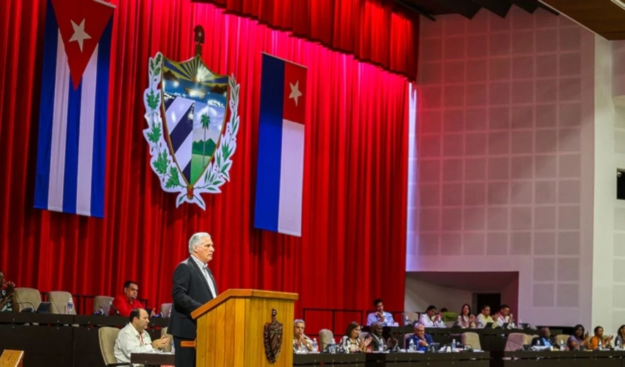 Presidente de Cuba destacó en el parlamento
