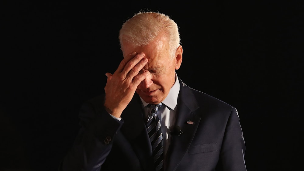 Joe Biden enfrenta violentas presiones para que se retire de la carrera presidencial para un segundo mandato.. 