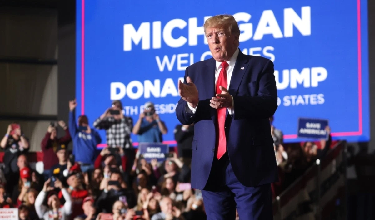 El expresidente de Estados Unidos y el actual candidato republicano, Donald Trump.