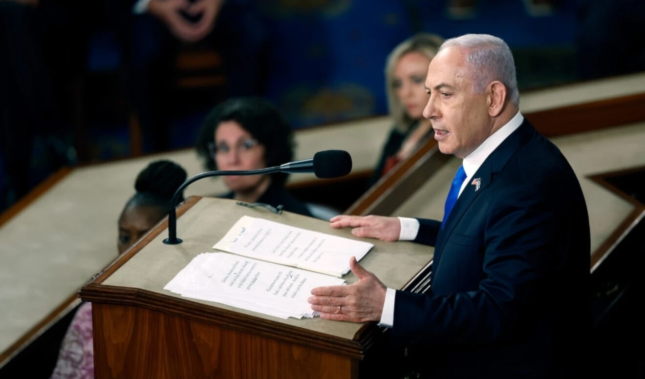 Benjamín Netanyahu pronuncia un discurso en el Congreso de Estados Unidos, el 24 de julio de 2024. Benjamín Netanyahu pronuncia un discurso en el Congreso de Estados Unidos, el 24 de julio de 2024.