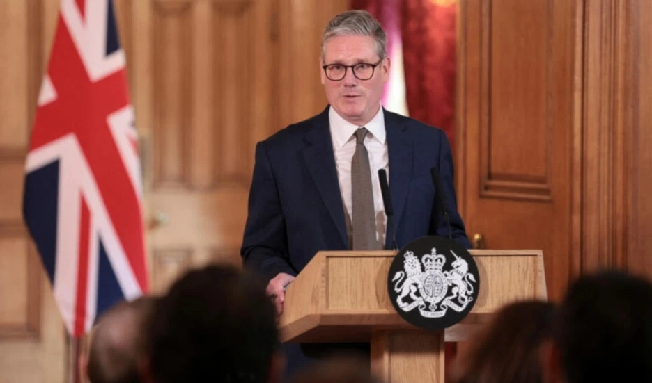 El primer ministro de Reino Unido y líder del Partido Laborista, Keir Starmer.