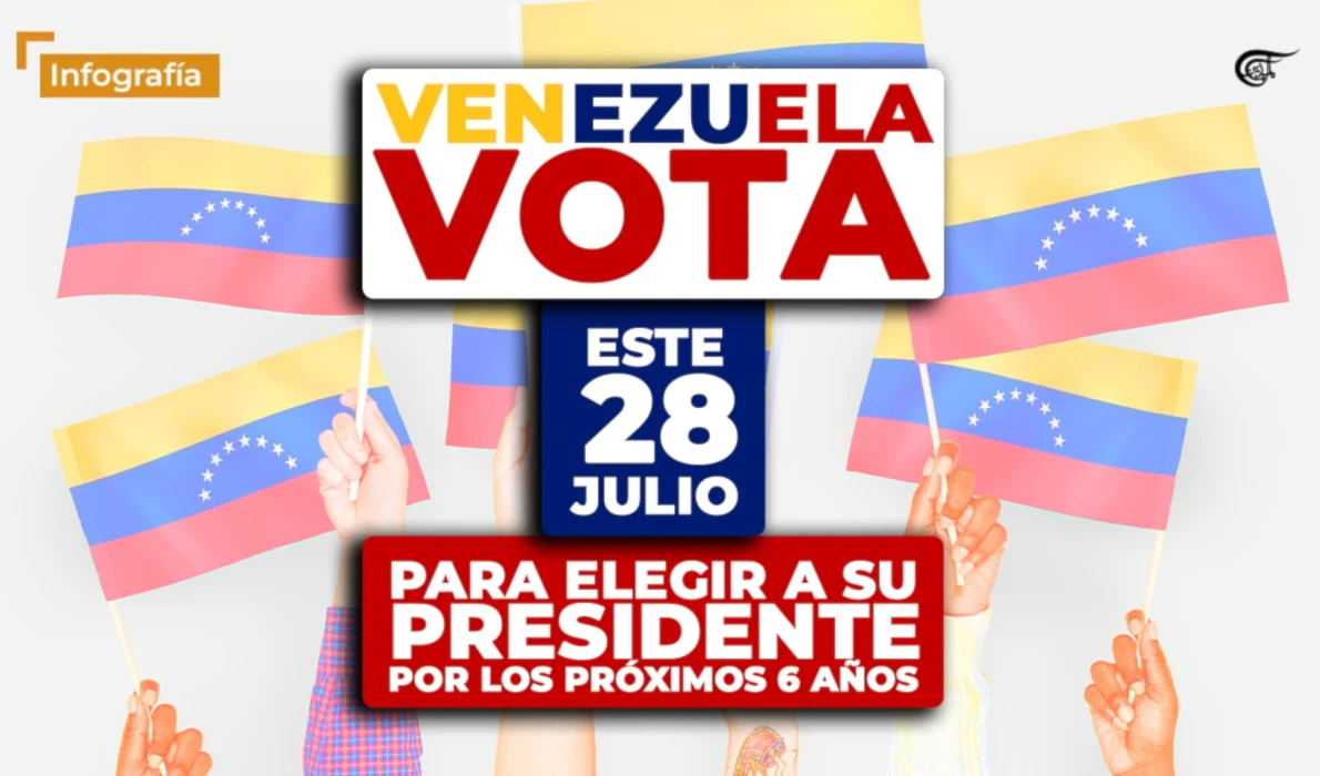 Veenzuela vota esta 28 de julio para elegir a su presidente por los pròximos cinco años