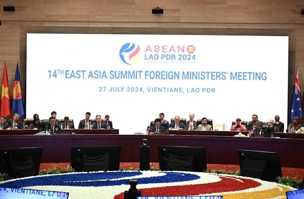 La reunión de cancilleres de la ASEAN tuvo lugar en Vientián, capital de Laos. 