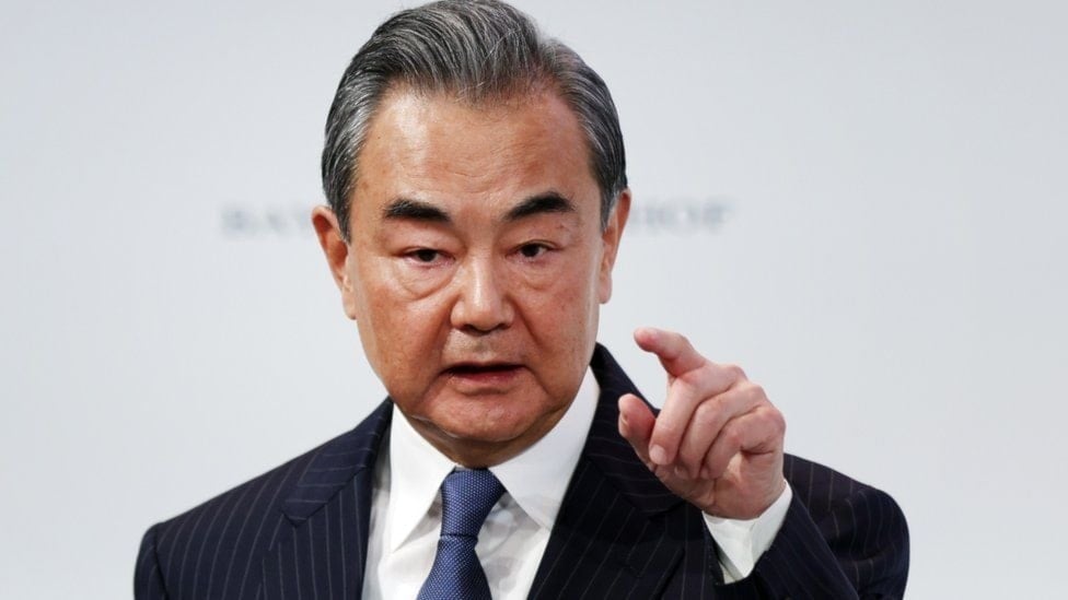 El ministro de Relaciones Exteriores de China, Wang Yi.