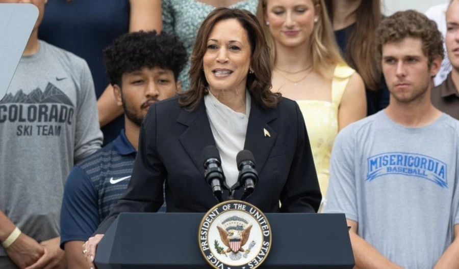 La vicepresidenta de Estados Unidos, Kamala Harris.