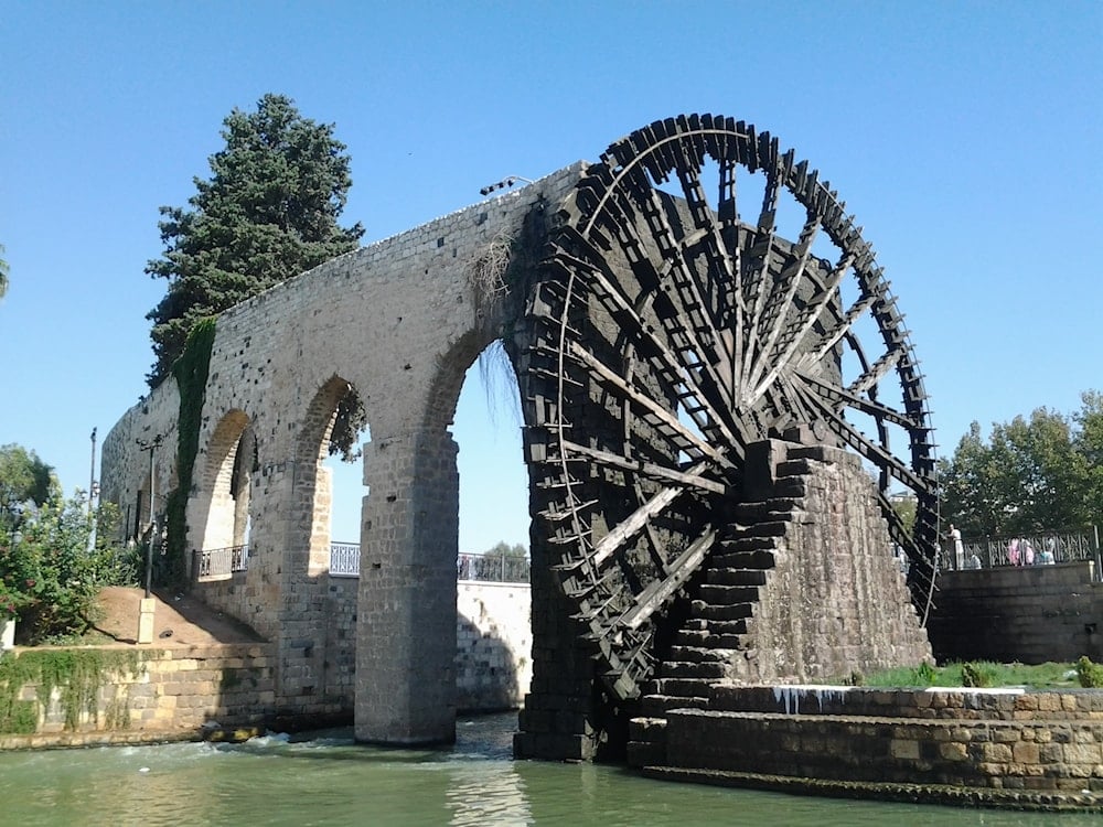 Las norias, tesoros de la ciudad de Hama, en Siria