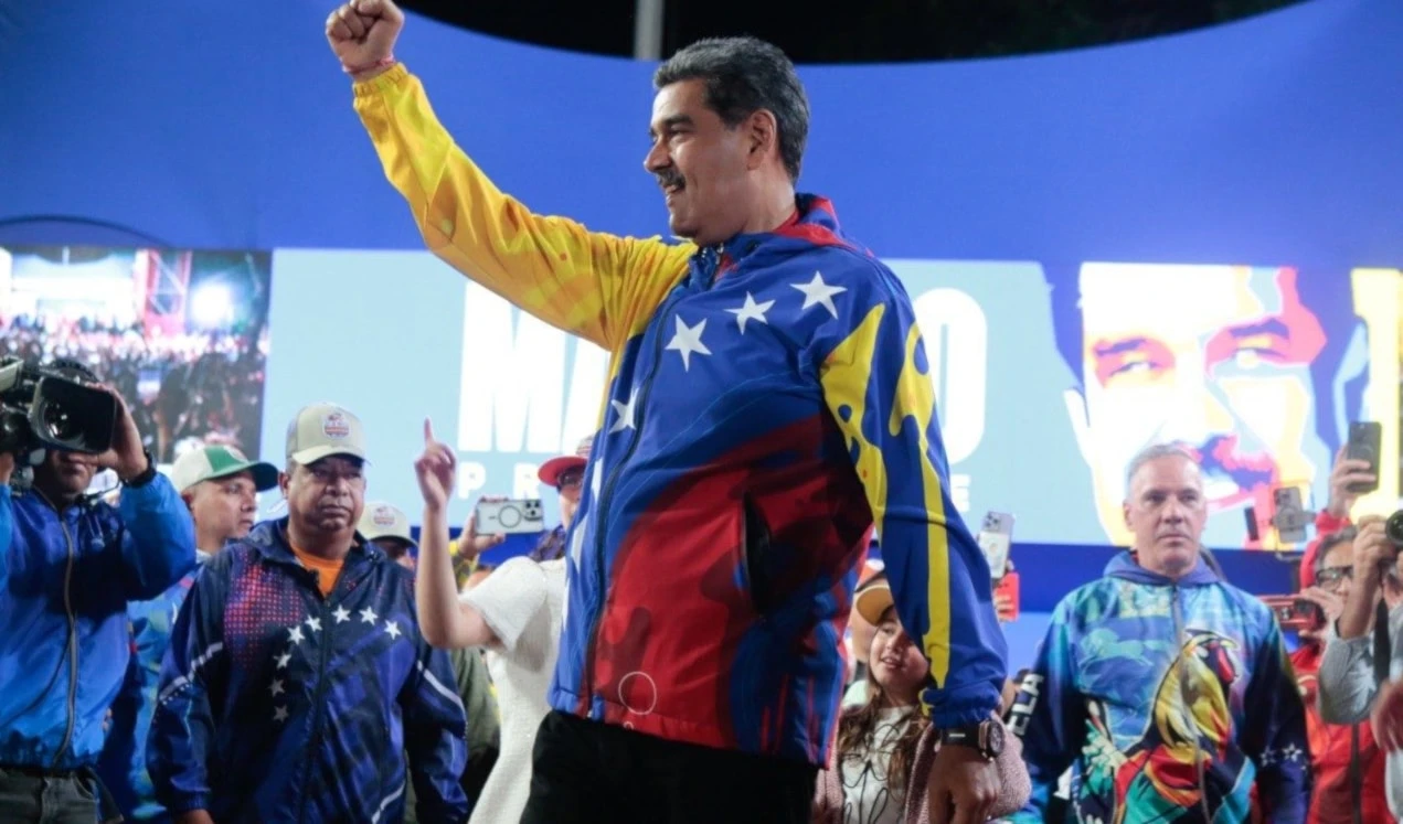 China, Rusia e Irán felicitan a Nicolás Maduro por su reelección.
