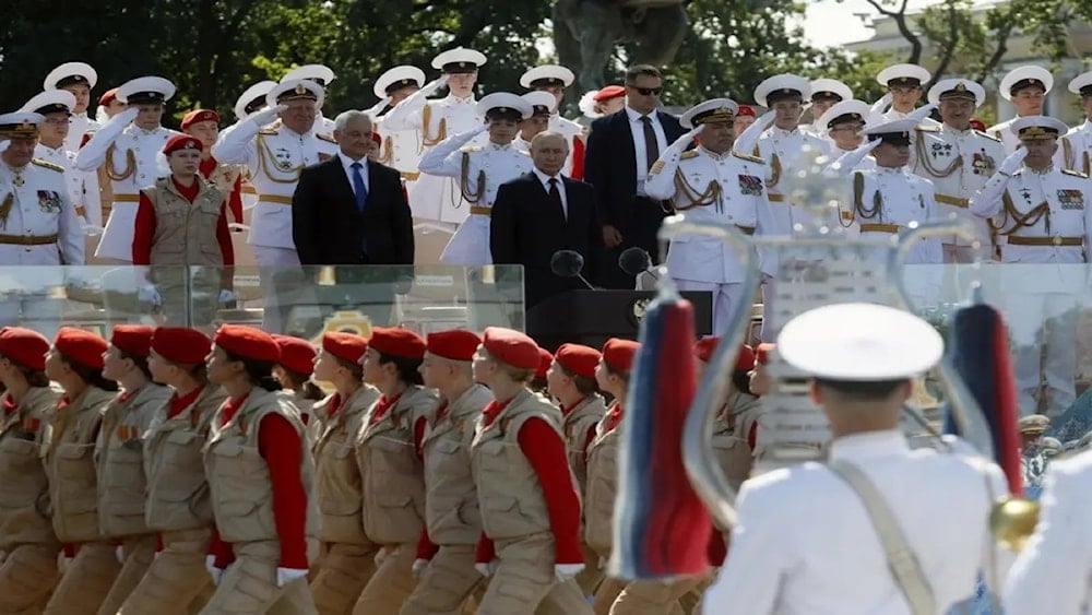  Rusia celebró los 328 años de su Armada, lista ante cualquier amenaza