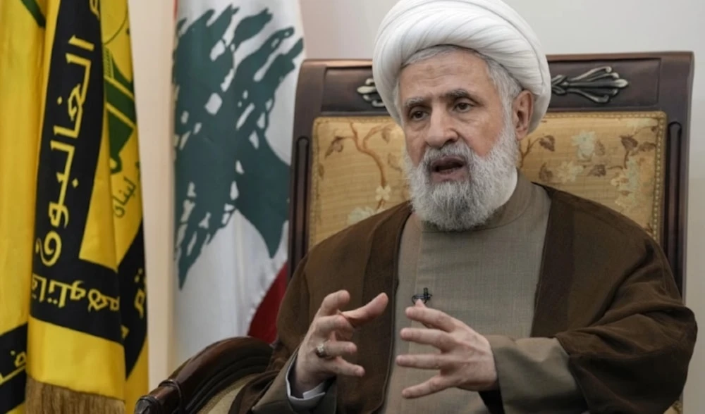 El vicesecretario general de Hizbullah, Sheikh Naim Qassem.