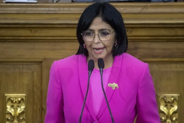 La vicepresidenta primera de Venezuela, Delcy Rodríguez.