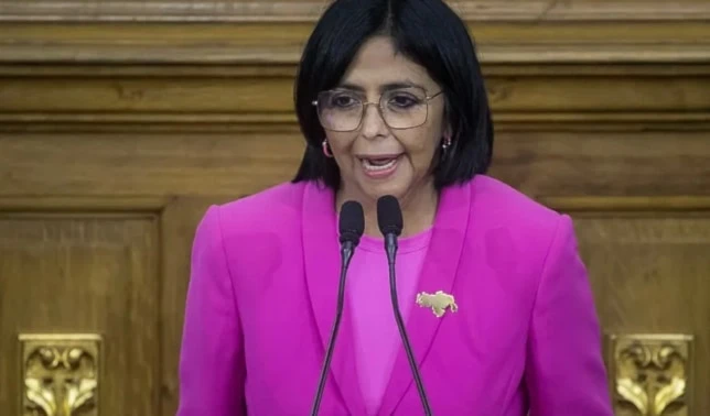 La vicepresidenta primera de Venezuela, Delcy Rodríguez.