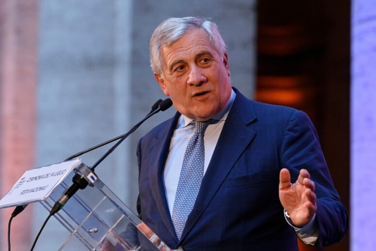 El ministro de Asuntos Exteriores italiano, Antonio Tajani