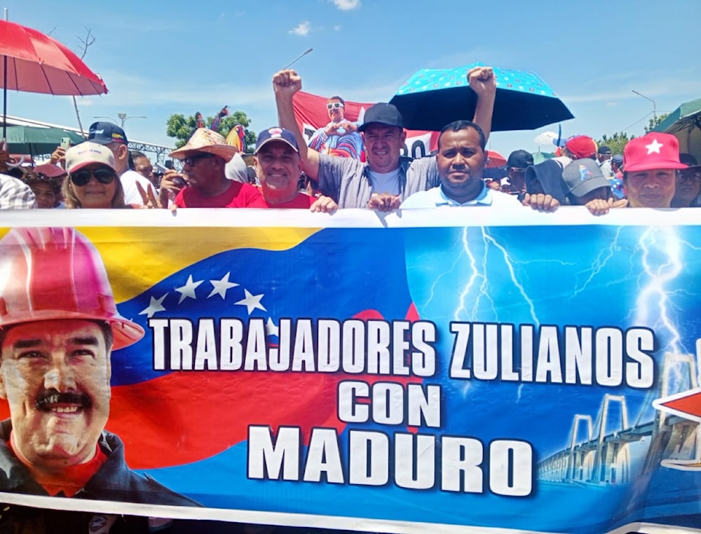 Zulia salió a las calles en Venezuela para defender a Nicolás Maduro