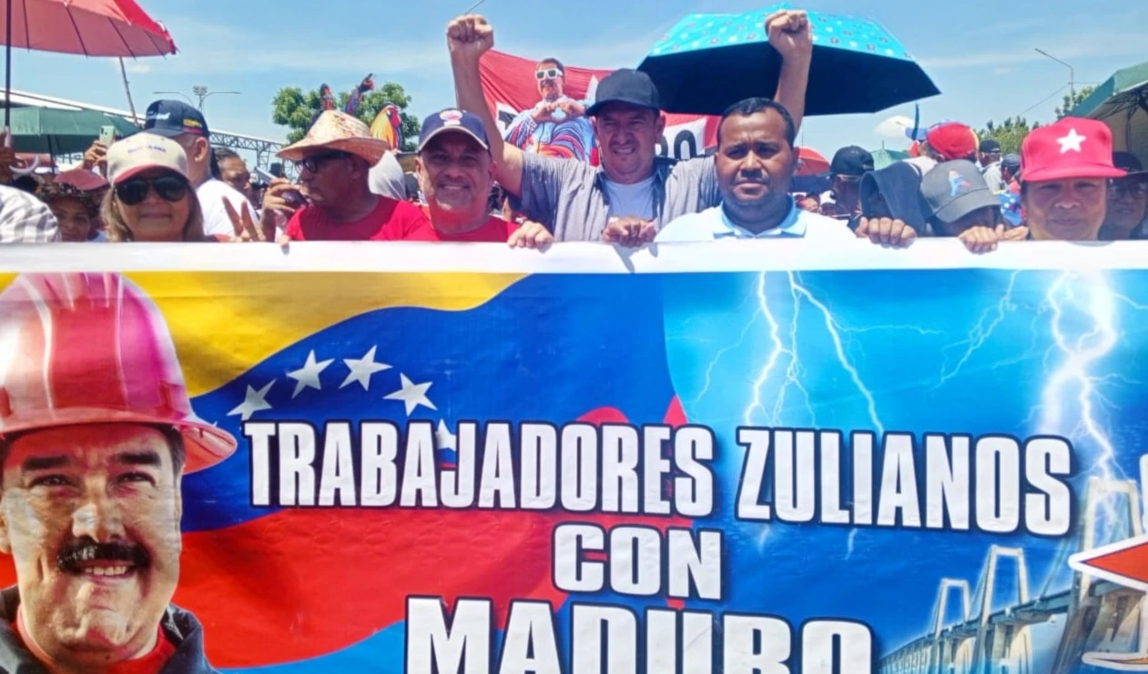 Zulia salió a las calles en Venezuela para defender a Nicolás Maduro