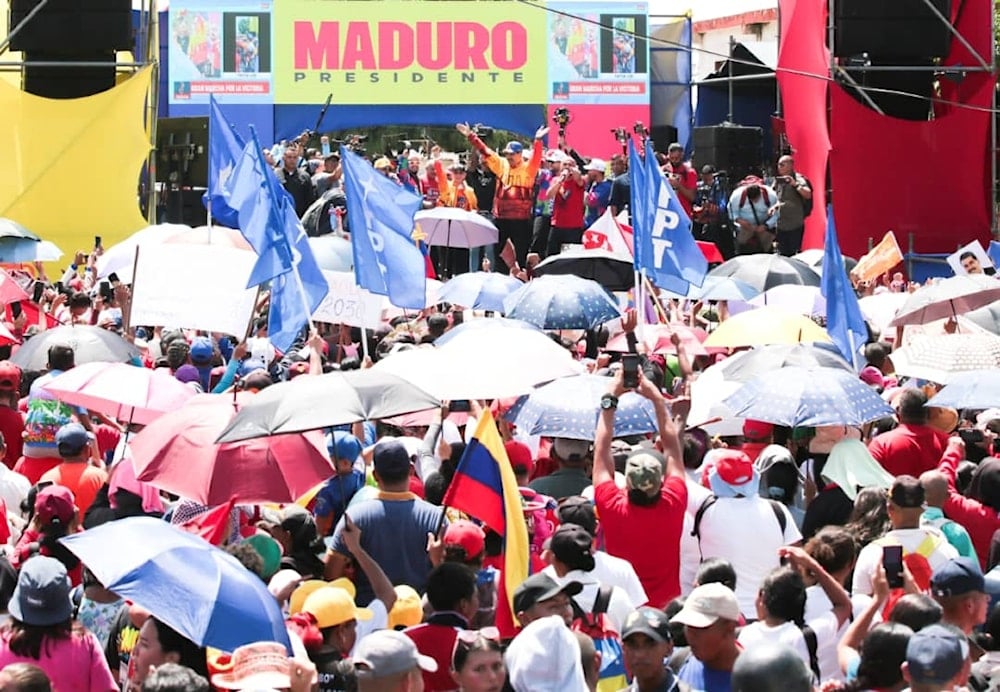 El candidato Nicolás Maduro arrancó campaña electoral en el estado de Zulia, Venezuela