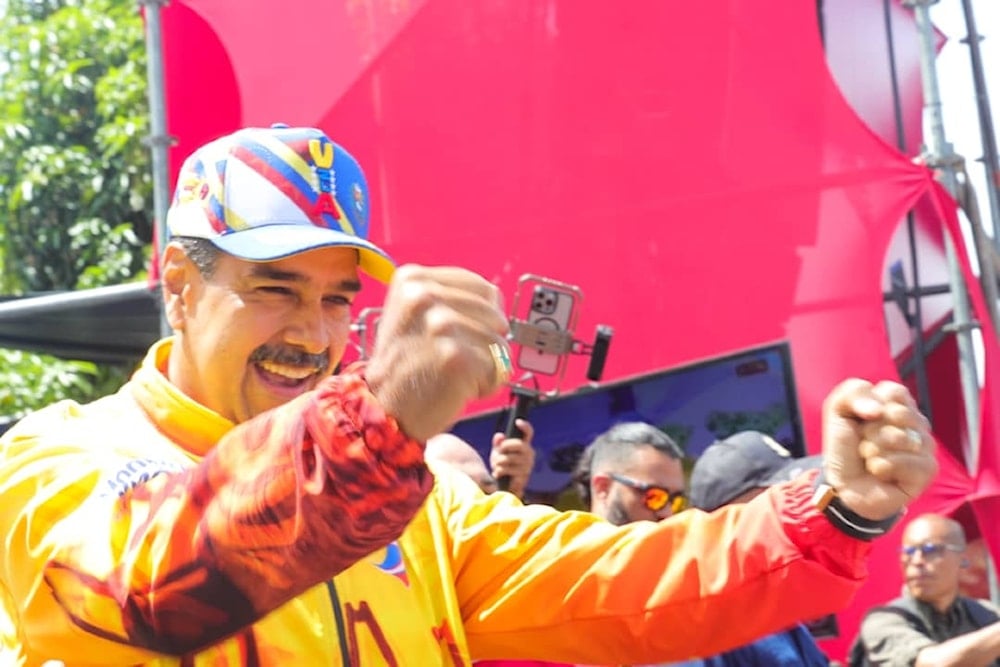 El candidato Nicolás Maduro arrancó campaña electoral en el estado de Zulia, Venezuela