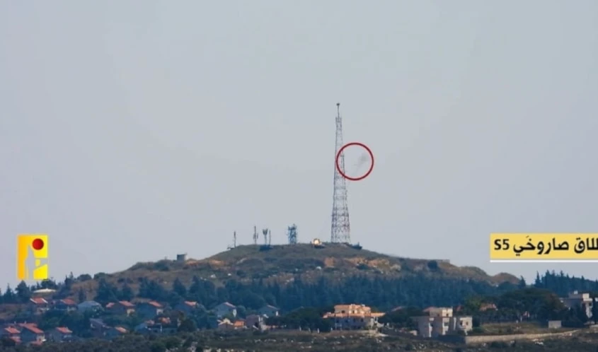 Resistencia de Líbano dispara al equipo y soldados israelíes.