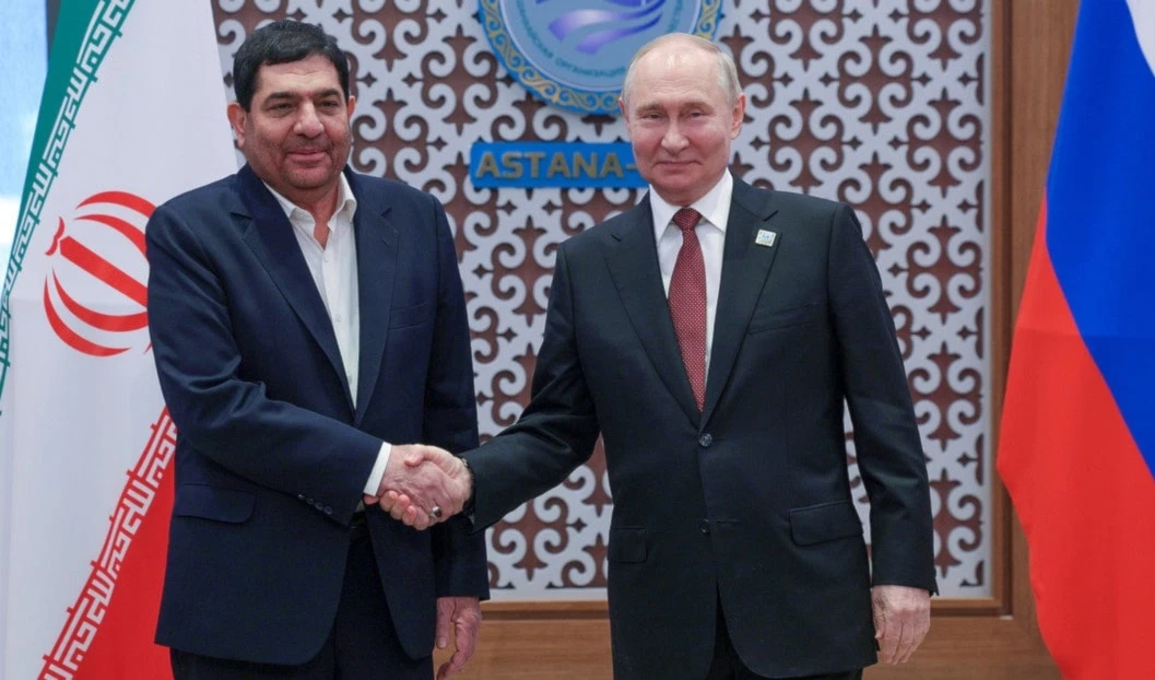 Putin se reúne con el presidente interino de Irán