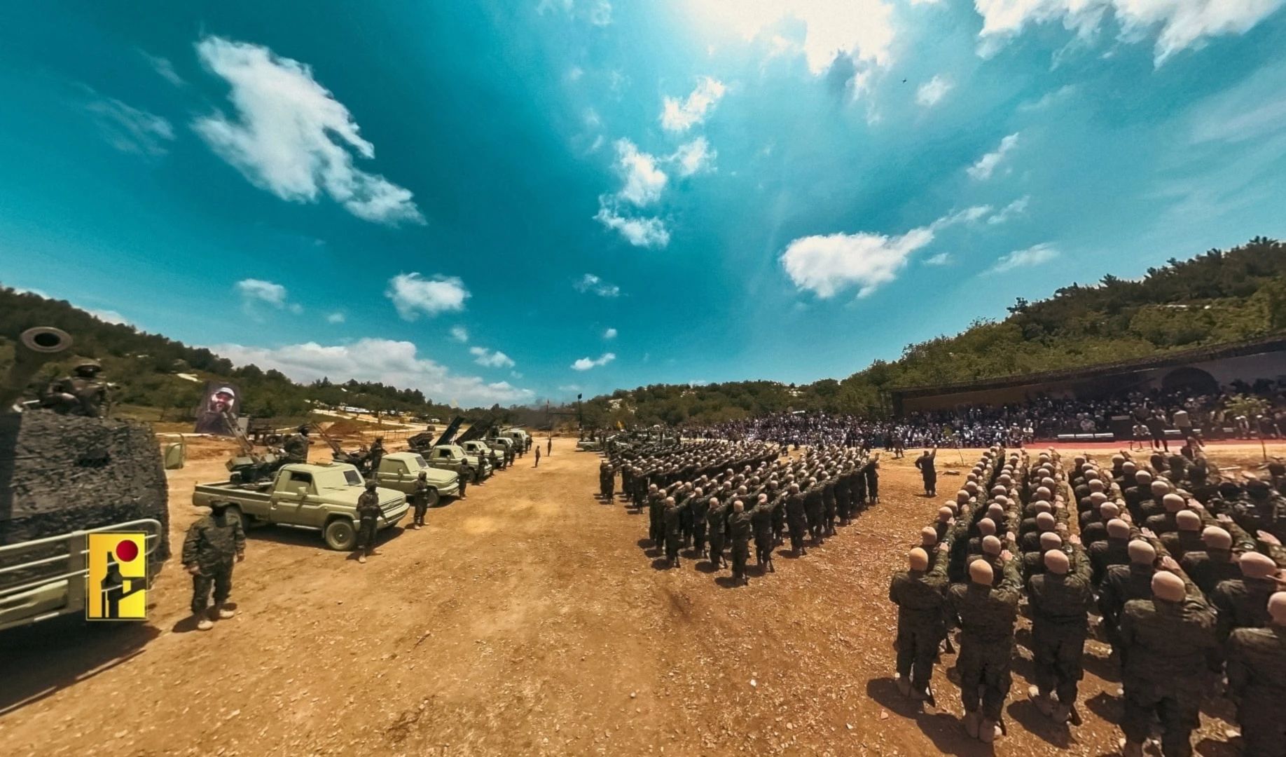 De una maniobra de Resistencia de Líbano, el 22 de mayo de 2023