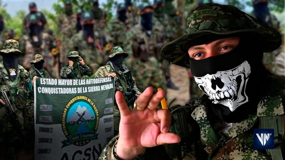 Grupo paramilitar colombiano Autodefensas Conquistadores de la Sierra (ACSN)