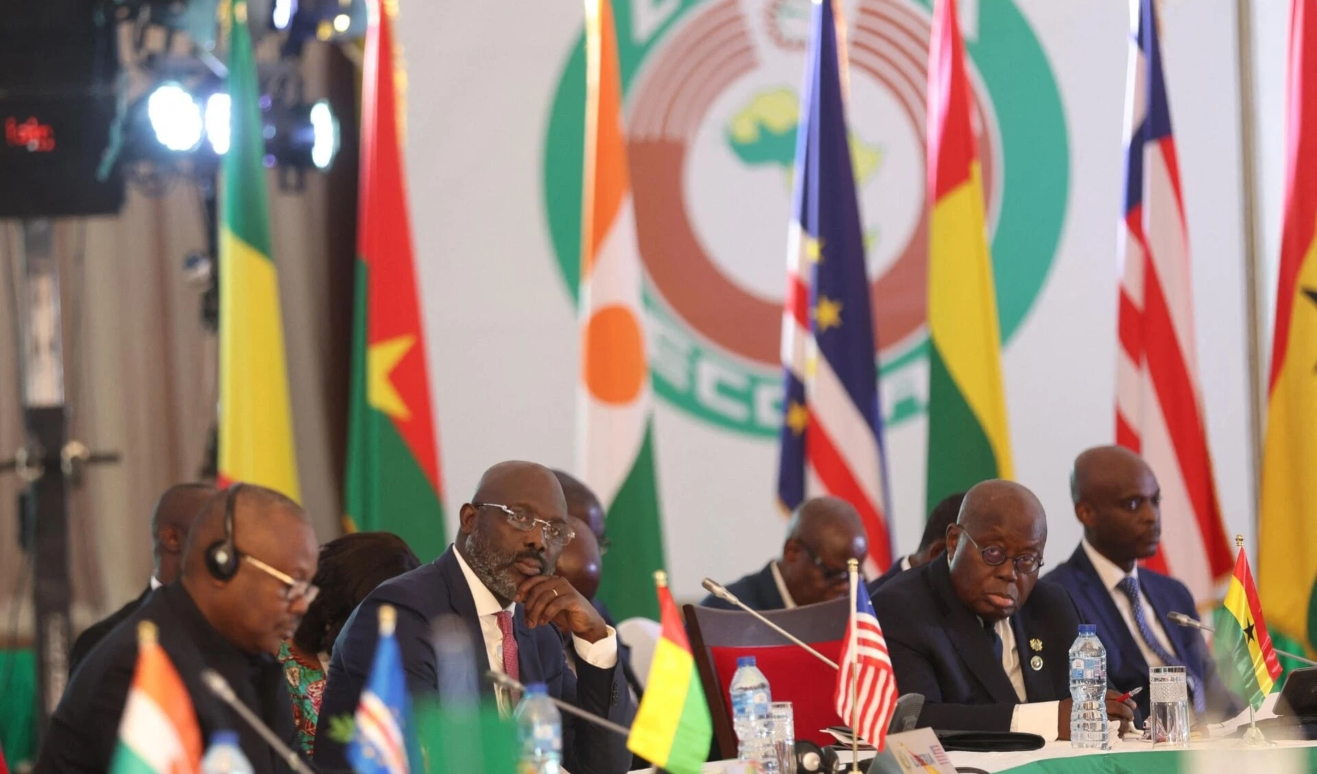 Sesión de la Comunidad Económica de Estados de África Occidental.