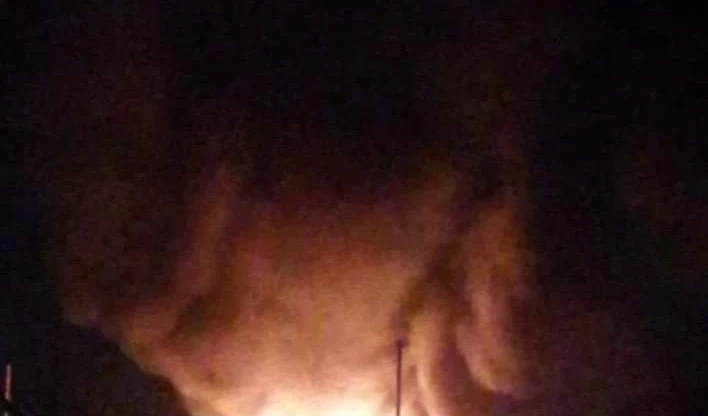 Escenas de la agresión israelí contra Banias, Siria.