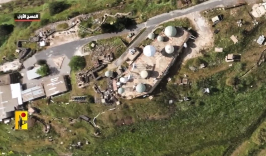 Escenas de la vigilancia militar de Hizbullah publicadas por su brazo mediático bajo el título de "La Abubilla 2".