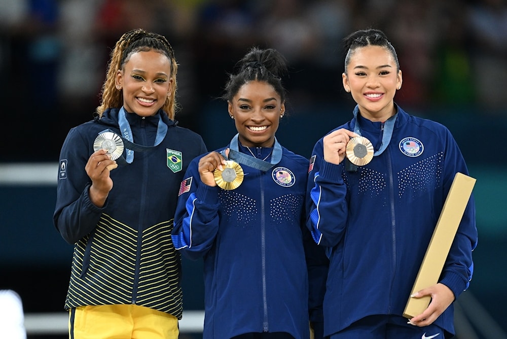 Simone Biles recupera trono de all around en Juegos Olímpicos.
