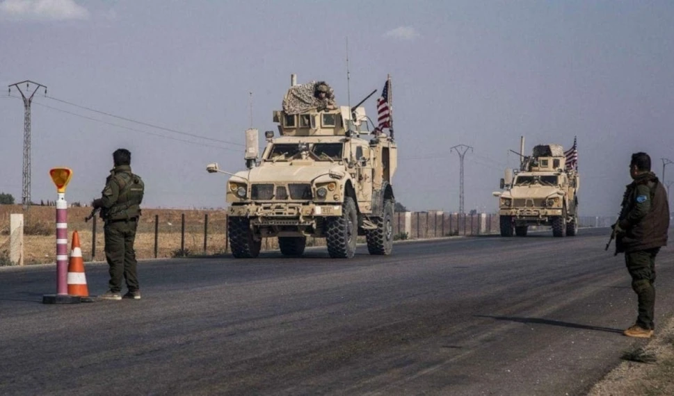 Un dron apuntó a la base Kharab al-Jir ocupada por Estados Unidos en territorio de Siria.