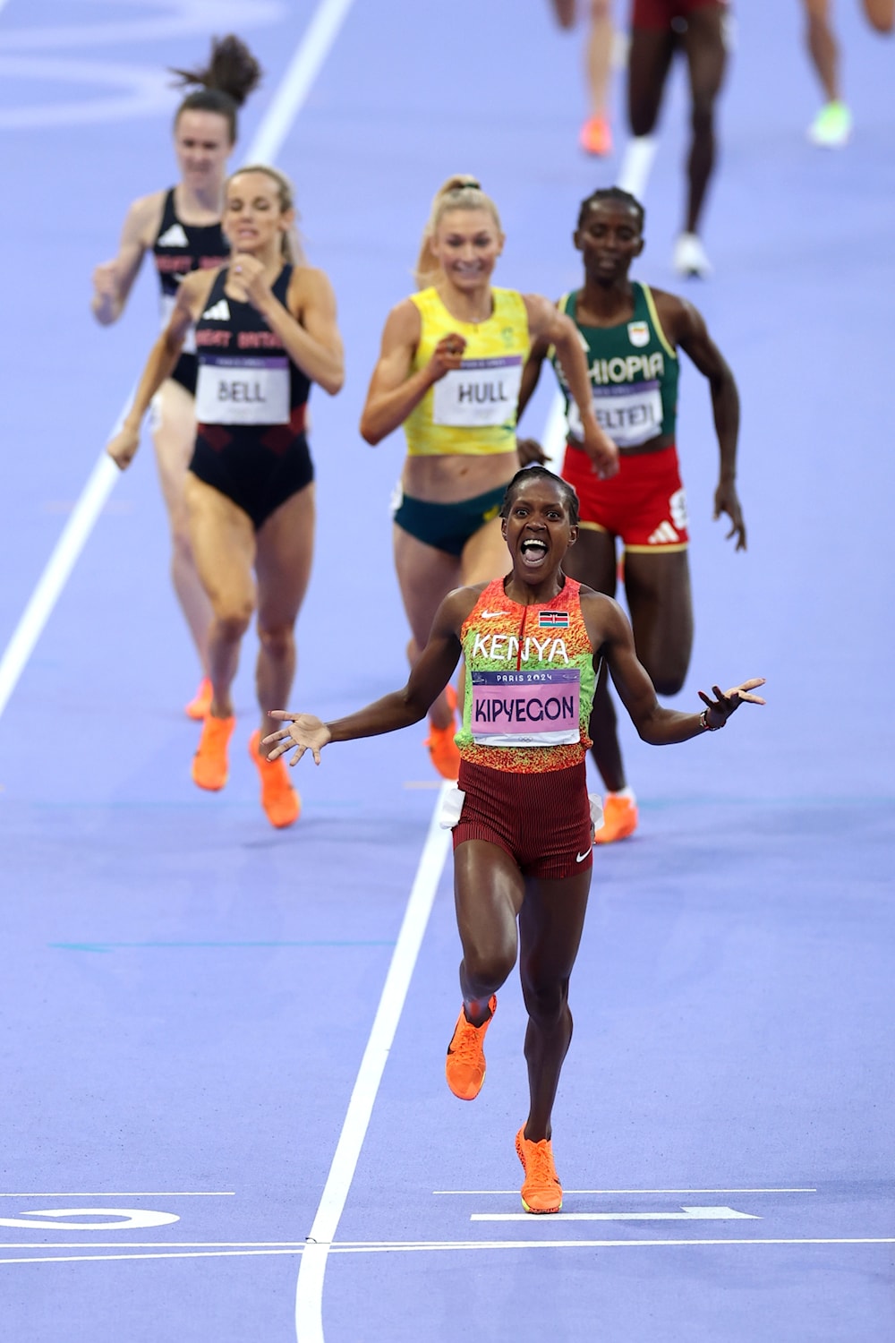 Kipyegon es tricampeona olímpica y Kenya lidera a África en Paris.