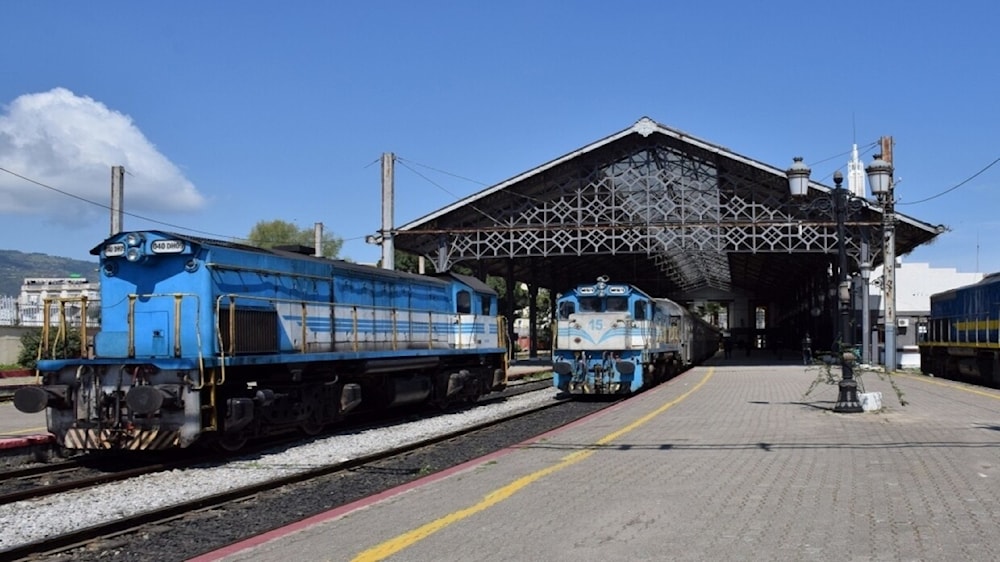 Estación de tren en Argelia