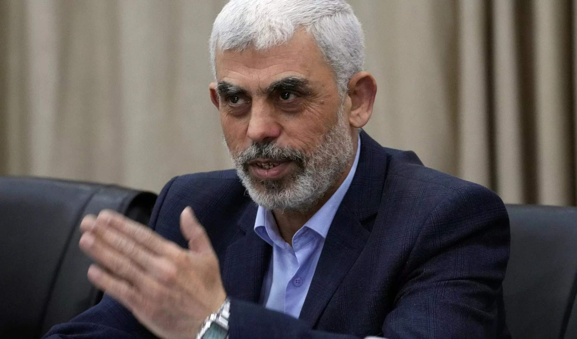 El jefe del Buró Político de Hamas, Yahya Sinwar.