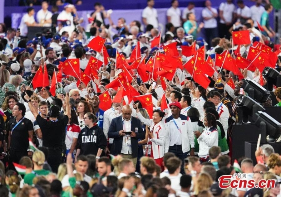 China felicita a su delegación tras éxitos en Paris 2024.