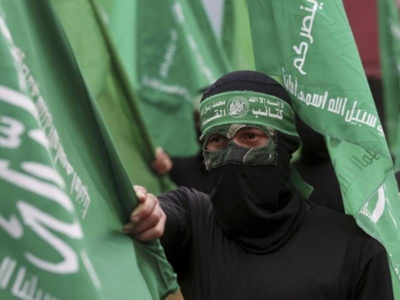 Combatiente de Hamas.