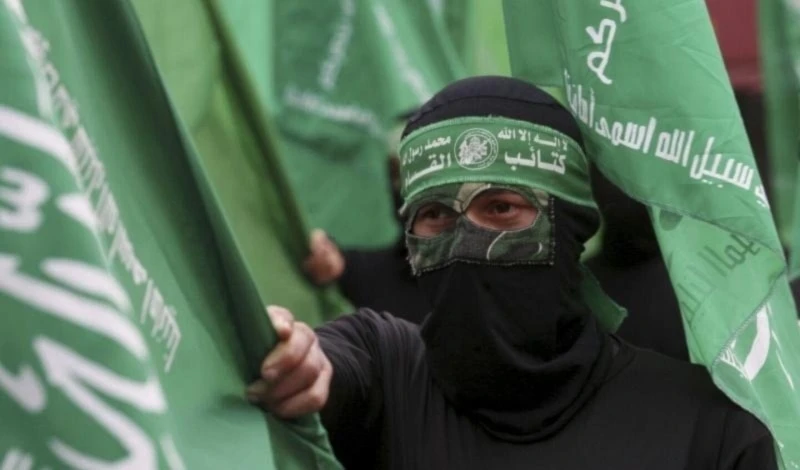 Combatiente de Hamas.