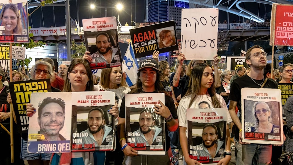 Manifestaciones anteriores de familiares de prisioneros israelíes (Agencias)