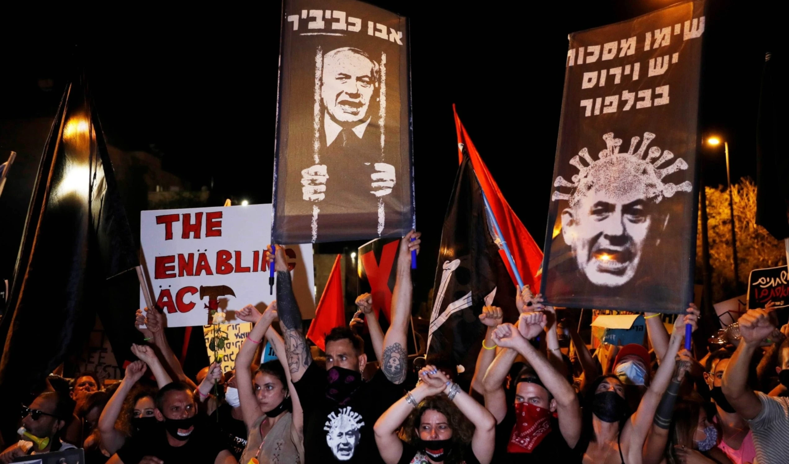 Protestas en "Israel" contra Netanyahu (medios israelíes)