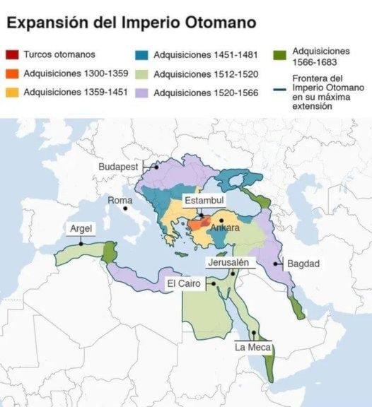 El derrumbe del Imperio otomano y sus efectos. Parte I