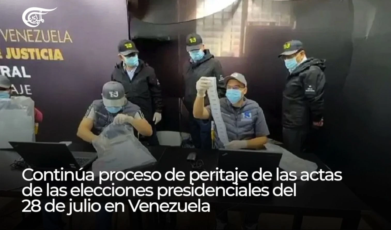 Continúa en Venezuela peritaje a las actas electorales