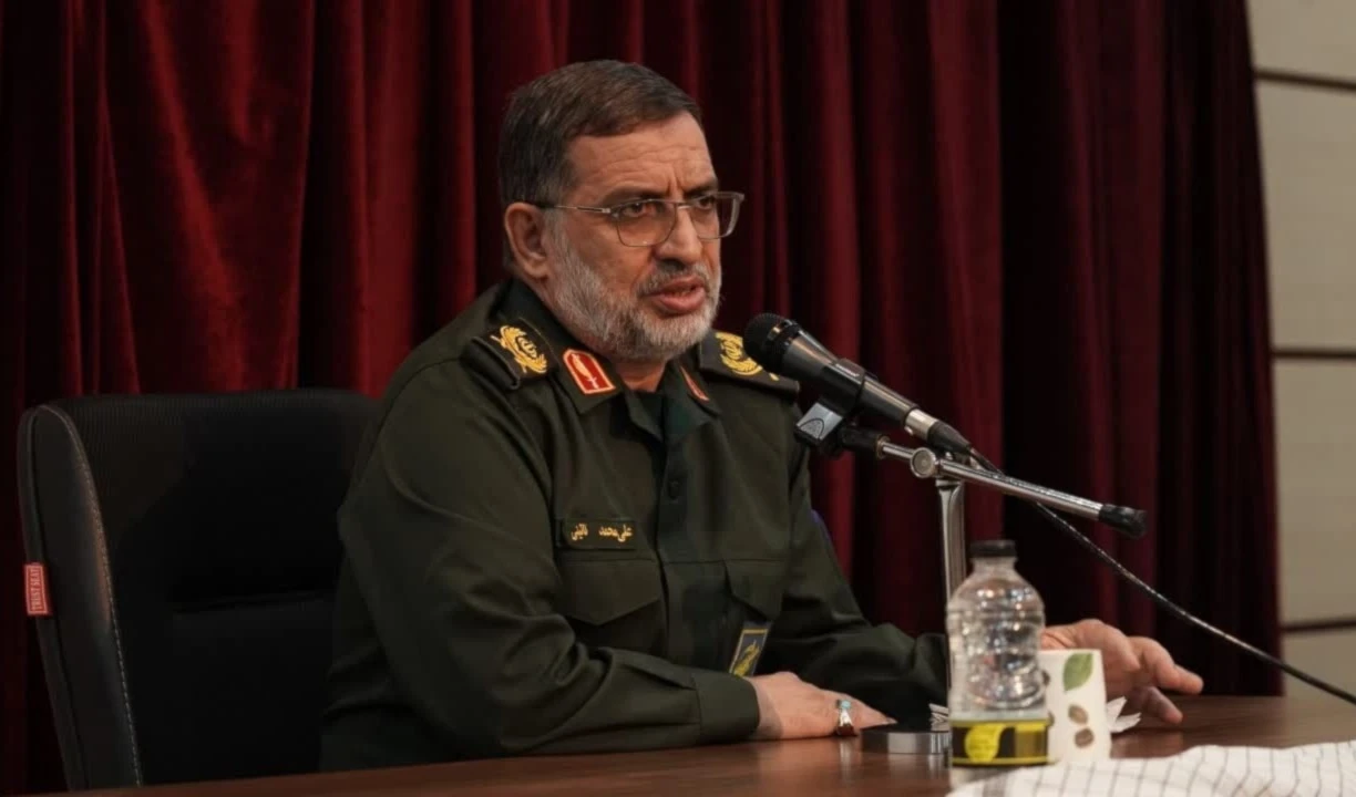 El portavoz del Cuerpo de la Guardia Revolucionaria Islámica en Irán, general de brigada Ali Muhammad Naeini. Foto: IRNA