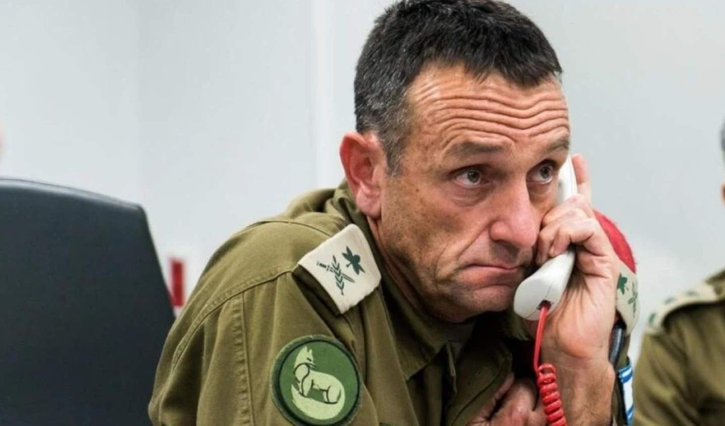 Jefe de Estado Mayor israelí, Herzi Halevi. Jefe de Estado Mayor israelí, Herzi Halevi.