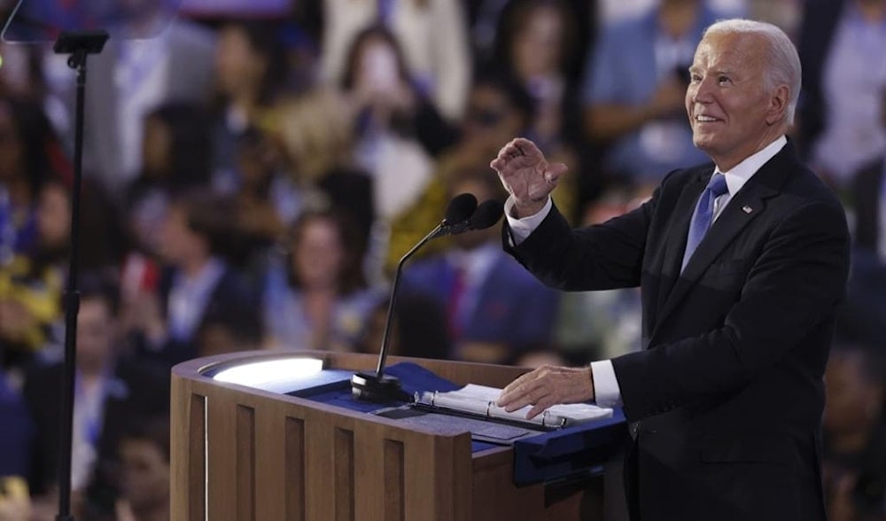 Joe Biden arremetió contra Donald Trump durante la inauguración de la conferencia del Partido Demócrata en Chicago.