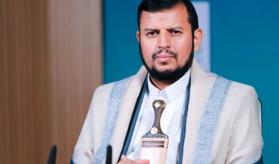 El líder del movimiento Ansar Allah de Yemen,  Sayyed Abdul Malik Al-Houthi.