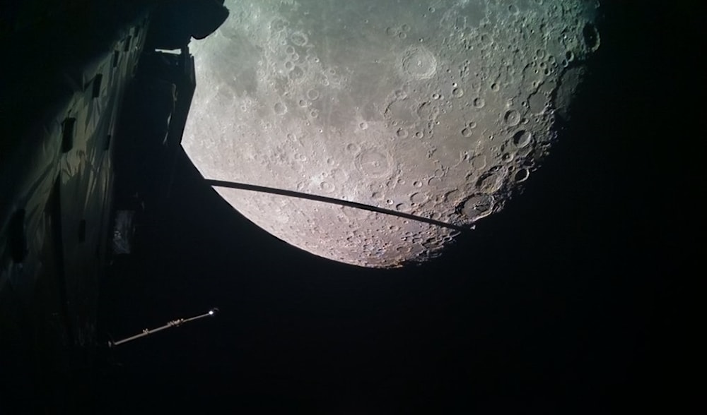 Juice completa su primer sobrevuelo lunar en camino a Júpiter. Foto: ESA.