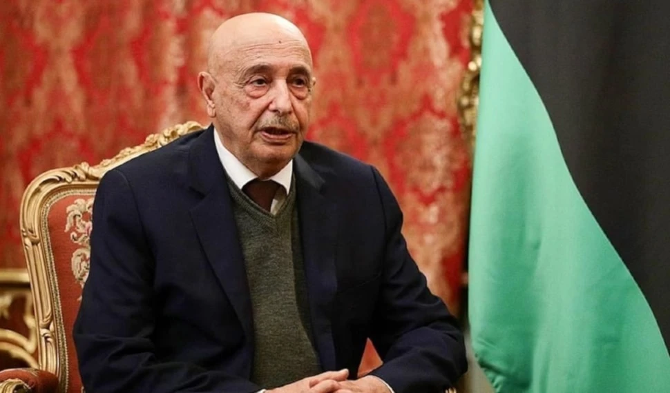 El presidente del Parlamento de Libia, Aquila Saleh. (Foto: Archivo)