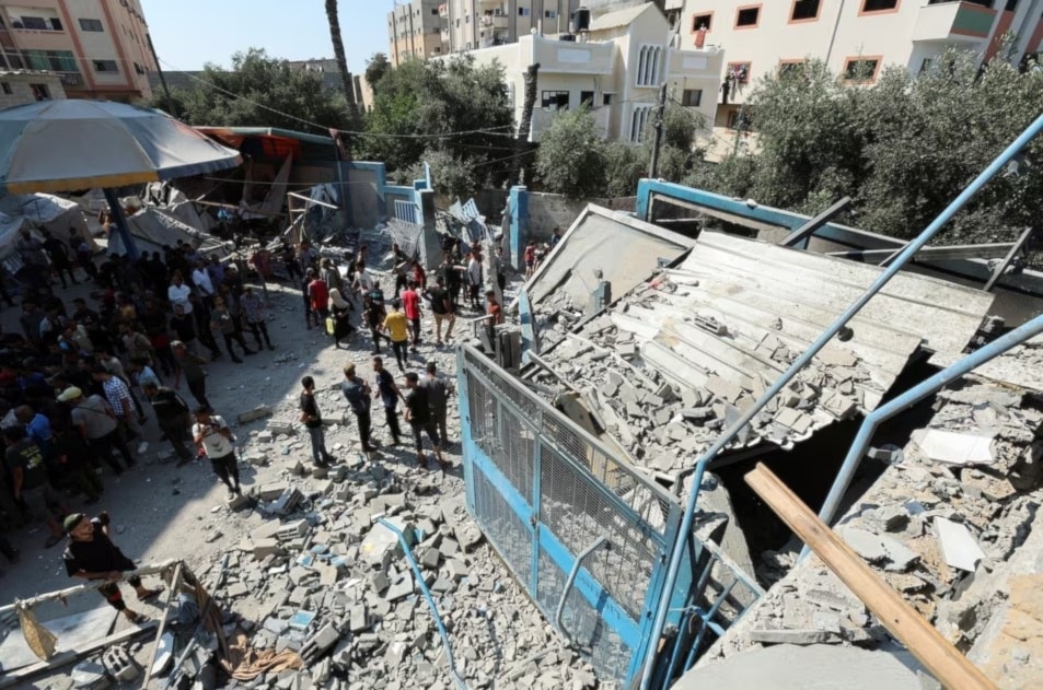 La aviación israelí bombardea espacios de la ONU que alberga a personas desplazadas en áreas consideradas seguras. (Foto: Reuters)