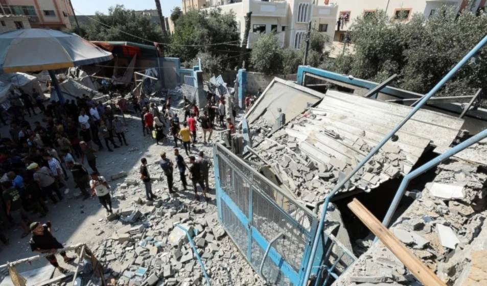 La aviación israelí bombardea espacios de la ONU que alberga a personas desplazadas en áreas consideradas seguras. (Foto: Reuters)